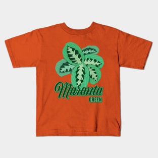 Maranta Green Kids T-Shirt